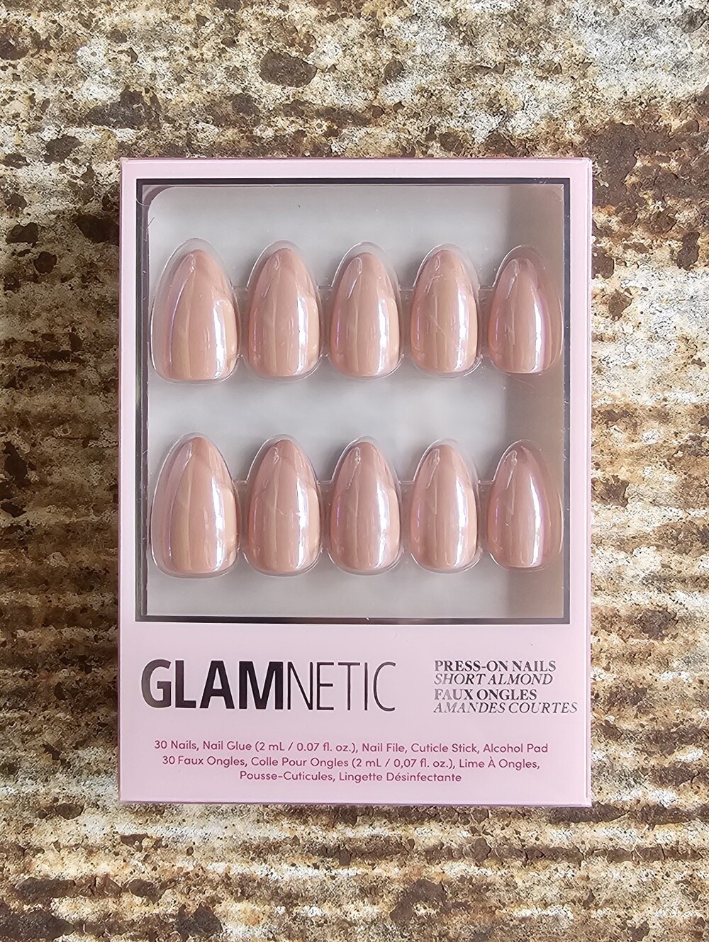 Glamnetic Los Angeles Short Almond Press-On Nails